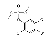 (4-bromo-2,5-dichlorophenyl) dimethyl phosphate结构式