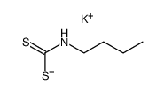 N-n-butyl dithiocarbamic acid Potassium Salt结构式