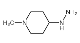 4-肼基-1-甲基哌啶结构式