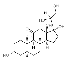 Β-皮甾酮四醇结构式