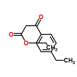 3-(4-乙基-苯基)-3-氧代-丙酸乙酯结构式