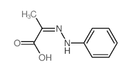 Pyruvate phenylhydrazone结构式