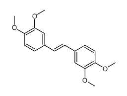 4-[2-(3,4-dimethoxyphenyl)ethenyl]-1,2-dimethoxybenzene Structure