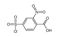 4-(Chlorosulfonyl)-2-nitrobenzoic Acid Structure