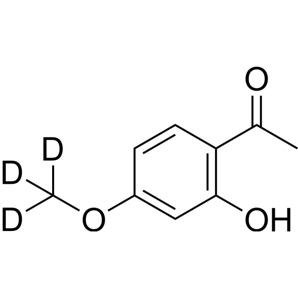 Paeonol-d3结构式
