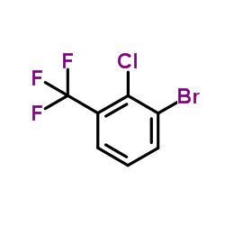 3-溴-2-氯三氟甲苯结构式