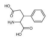 β-phenylglutamic acid结构式