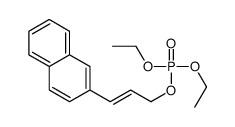 diethyl 3-naphthalen-2-ylprop-2-enyl phosphate结构式