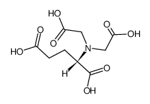 N,N-bis(carboxymethyl)-L-glutamic acid结构式