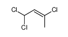 (E)-1,1,3-Trichloro-2-butene Structure