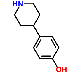 4-(4-羟基苯基)哌啶结构式