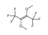1,1,1,4,4,4-hexafluoro-2,3-dimethoxybut-2-ene结构式