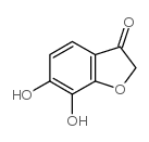 6,7-二羟基苯并呋喃-3(2H)-酮结构式