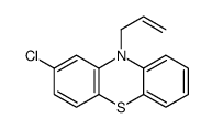 10-烯丙基-2-氯吩噻嗪结构式