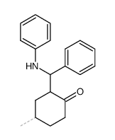 2-(α-anilino-benzyl)-4-methyl-cyclohexanone Structure