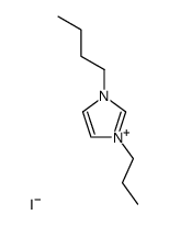 1-butyl-3-propyl-imidazolium, iodide结构式