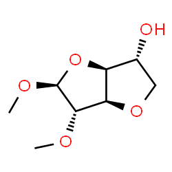 alpha-D-Idofuranoside,methyl3,6-anhydro-2-O-methyl-(9CI) Structure