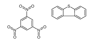 dibenzothiophene,1,3,5-trinitrobenzene Structure