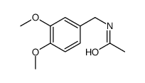 N-[(3,4-dimethoxyphenyl)methyl]acetamide Structure