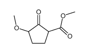 3-甲氧基-2-氧-1-环戊烷羧酸甲酯结构式
