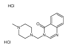 3-[(4-methylpiperazin-1-yl)methyl]quinazolin-4-one,dihydrochloride Structure