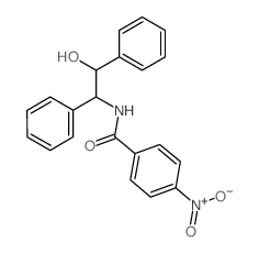 Benzamide,N-(2-hydroxy-1,2-diphenylethyl)-p-nitro-, erythro- (8CI)结构式