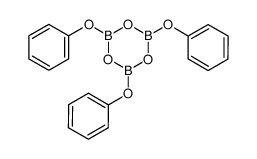 2,4,6-triphenoxy-1,3,5,2,4,6-trioxatriborinane结构式