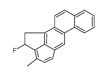 Benz(j)aceanthrylene, 1,2-dihydro-2-fluoro-3-methyl-结构式