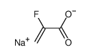 sodium 2-fluoropropenoate structure