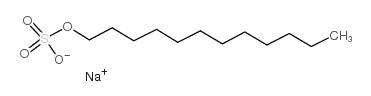 十二烷基硫酸钠结构式