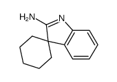 2'-amino[spirocyclohexane-1,3'-3'H-indole]结构式