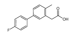 (4'-fluoro-4-methylbiphenyl-3-yl)acetic acid Structure