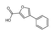 4-phenylfuran-2-carboxylic acid Structure