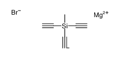 magnesium,triethynyl(methyl)silane,bromide结构式
