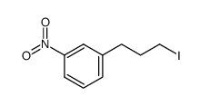 1-(3-iodopropyl)-3-nitrobenzene Structure