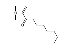 2-trimethylsilyldec-1-en-3-one Structure