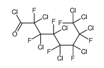 2,3,4,5,6,7,8,8-octachloro-2,3,4,5,6,7,8-heptafluorooctanoyl chloride Structure