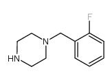 1-(2-氟苄基)哌嗪结构式