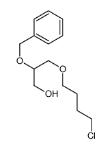 3-(4-chlorobutoxy)-2-phenylmethoxypropan-1-ol结构式