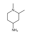 1,2-二甲基-4-氨基哌啶结构式