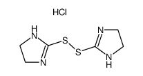 bis-(4,5-dihydro-1H-imidazol-2-yl)-disulfide, dihydrochloride Structure