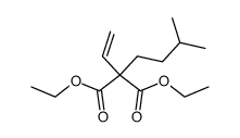 isopentyl-vinyl-malonic acid diethyl ester Structure