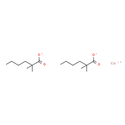 cobalt bis(dimethylhexanoate) Structure