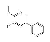 (E)-2-fluoro-4-phenyl-2-pentenoic acid methyl ester Structure
