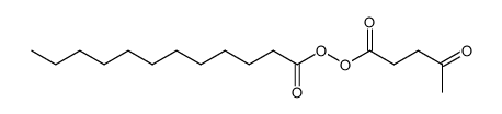 dodecanoyl 4-oxopentanoyl peroxide结构式