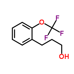 3-(2-TRIFLUOROMETHOXY-PHENYL)-PROPAN-1-OL结构式
