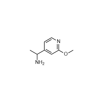 1-(2-甲氧基吡啶-4-基)乙胺结构式