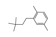 2-(3,3-dimethyl-butyl)-1,4-dimethyl-benzene Structure
