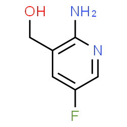 (2-Amino-5-fluoropyridin-3-yl)methanol Structure