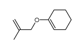 1-((2-methylallyl)oxy)cyclohex-1-ene Structure
